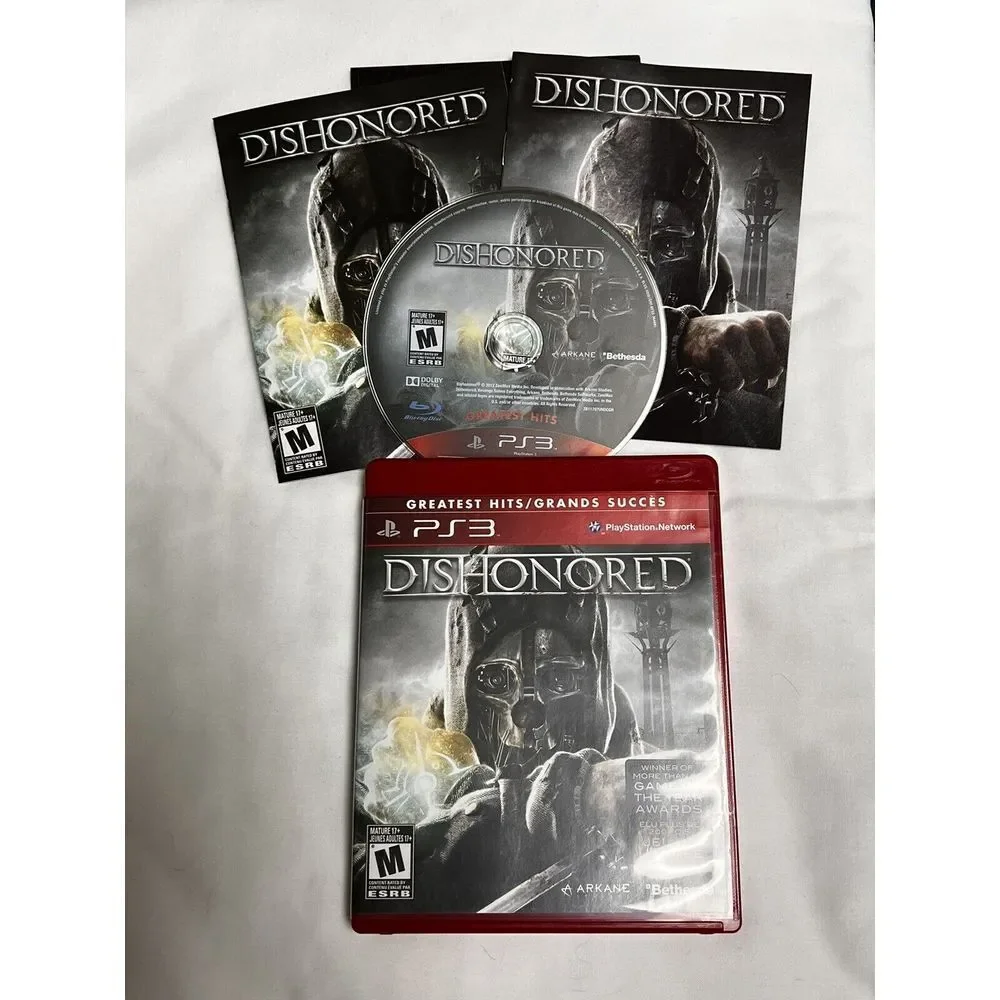 Dishonored Greatest Hits Sony PlayStation 3 PS3 Bethesda Action‎ Stealth Game